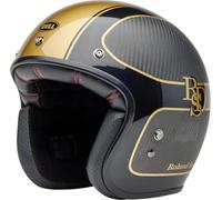 BELL CASCO CUSTOM500 ROLAND SANDS THE PLAYER MATTE/GLOSS NERO/ORO S ECE6