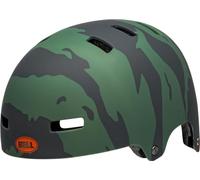 Bell Casco da bicicletta, unisex, colore verde opaco/arancione, XS