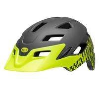 Bell Casco da bicicletta unisex giovanile Sidetrack Youth, opaco Retina sear Wavy Checks, taglia unica