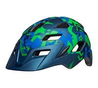 Bell Casco da ciclismo unisex per ragazzi Sidetrack Youth MIPS, blu opaco, taglia unica
