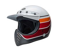 Bell casco integrale Moto-3 Rsd Saddleback 2206 Bianco Nero