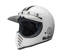 Bell casco integrale Moto-3 Steve McQueen Any Given 2206 Bianco Nero L