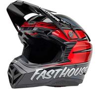 BELL CASCO MOTO-10 SPHERICAL FASTHOUSE DITD 25 GRIY/RED XL ECE6