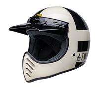 BELL CASCO MOTO-3 ATWLYD ORBIT BIANCO/NERO XL