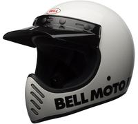 BELL - Casco Moto-3 Classic Bianco Gloss Bianco L