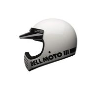 Casco MOTO-3 CLASSIC Bianco Lucido BELL - UE: XL