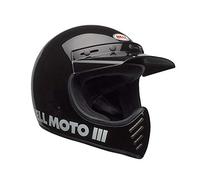 Bell Casco Moto-3 Classic, Nero, Taglia L