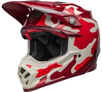 BELL CASCO MOTO-9S FLEX MECHANT ROSSO/ARGENTO L