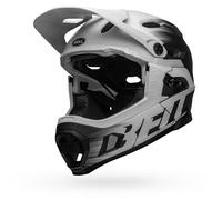 Bell Casco MTB Super DH MIPS 2022: Nero Opaco/Bianco S 52-56cm