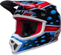 BELL CASCO MX-9 MIPS MC SHOWTIME 23 NERO/ROSSO S