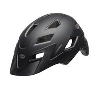 Bell Casco Sidetrack Bambino,Fragments Matte Black/Silver,47-55