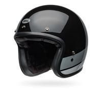 Casco Jet Bell CUSTOM 500 Apex Gloss Black Flake Taglia:M