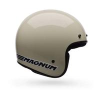 Bell casco vintage jet Magnum solid - vintage Bianco lucido S