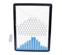 Bell Curve Desktop Toy | Scheda dimostrativa di Diritto statistico | Strumento educativo di apprendimento Stem, Aula di fisica, Piastre sperimentali, probabilità e statistica