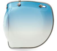 Bell Custom 500 Bubble DLX Visiera, blu per maschi