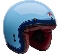Bell Custom 500 Crate Casco a reazione, Ghiaccio blu, Taglia S (55/56)