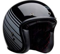 Bell Custom 500 Edge, casco aperto L female Nero/Grigio