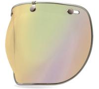 Bell Custom 500 Iridium, visiera bolla specchiata male Argento A Specchio