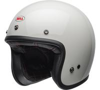 Bell Custom 500 Solid 06 Casco Jet, bianco, taglia XL per maschi
