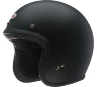 Bell Custom 500 Solid, casco jet S male Nero Opaco