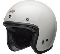 BELL CUSTOM 500 SOLID HELMET VINTAGE WHITE M