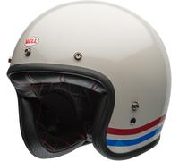 Bell Moto Custom 500 Stripes Ece 22.06 Open Face Helmet Beige XL