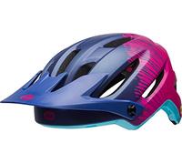 Bell Hela MIPS Helmet, Unisex, Casco, BEHHELM1PS, Matt/Gloss Navy/Cherry Fibers, Small/52-56 cm