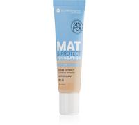 Bell Hypoallergenic Mat & Protect fondotinta opacizzante lunga tenuta SPF 25 colore 06 Caramel 30 g