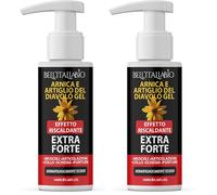 Bell’Italia Bio Arnica E Artiglio Del Diavolo Gel Extra Forte 100ml Scalda Muscoli Sportivi Uomo e Donna Arnica Gel Forte per Disturbi Articolari, Muscolari e Collo Made In Italy (Confezione da 2)
