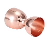 Bell Jigger, Doppio Jigger in Acciaio Inossidabile Bell Jigger Misurino Cocktail Misurino Cocktail Jigger Liquore Bar Jigger 30/60ml(Oro rosa)