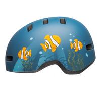 Bell Lil Ripper, casco da bicicletta, junior, blu scuro 48-55cm Clown Fish