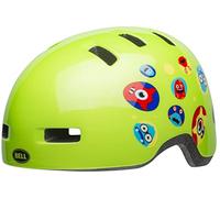 BELL Lil Ripper-Casco per Bambini, Ciclismo Gioventù Unisex, Mostri Verde Lucido, Unisize 47-54cm