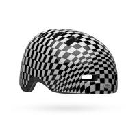 Bell Lil Ripper Checkers CE Cascos, Jóvenes Unisex, /Blanco, UC