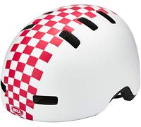 BELL Lil Ripper Matte White/Pink Checkers Uni Toddler