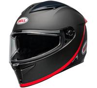 Bell Lithium MIPS Hartluck, casco integrale XL male Nero Opaco/Nero/Rosso