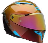 Bell Lithium MIPS Plus Delta Graphic Elmetto, Arancione/Blu/Giallo, Taglia L (59/60)