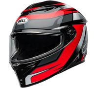 Bell Lithium MIPS Podium, casco integrale L male Nero/Bianco/Rosso