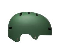 Bell - Local Solid CE Caschi - Adulto Unisex - Attrezzature protettive, Casco da bicicletta, Casco BMX, Casco di protezione BMX, Verde scuro, S