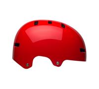 Bell - Local Solid CE Caschi - Adulto Unisex - Attrezzature protettive, Casco da bicicletta, Casco BMX, Casco protettivo BMX, Rosso, L