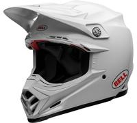 Bell Moto-9s Flex Solid Casco Motocross, Bianco, Taglia XL