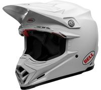 Bell Moto-9s Flex Solid Casco Motocross, bianco, taglia XL per maschi