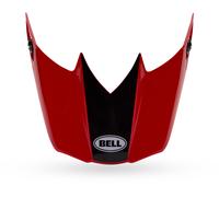 Bell MX-10 MIPS Aviator Cima dell'Elmo, rosso/nero