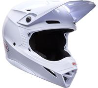 Bell MX-10 Mips Solid, casco da motocross XS male White