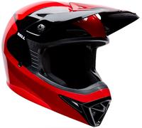 Bell MX-10 Mips Wave, casco da motocross L male Nero/Rosso/Rosso Scuro