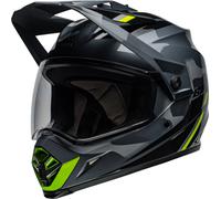 Casco Touring Bell Mx-9 Adventure 2024 Alpine Grigio Verde Mimetico S