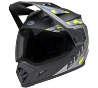 Bell MX-9 Adventure MIPS Casco da enduro, grigio/giallo, Taglia M (57/58)