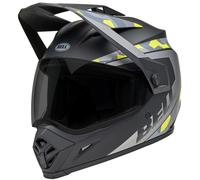 §Casco Adventure Bell Mx-9 Adv Mips Nero Opaco-Giallo§
