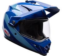 Bell MX-9 Adventure Mips Motion, casco avventura S male Blu/Azzurro