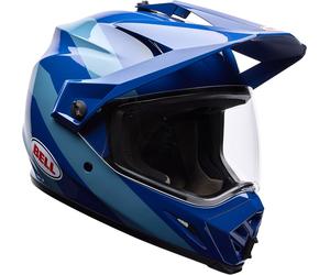 Bell MX-9 Adventure Mips Motion, casco avventura XL male Blu/Azzurro