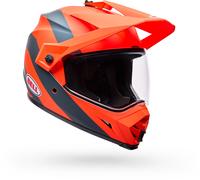 Bell MX-9 Adventure MIPS Motion Casco Enduro, arancione, Taglia S (55/56)